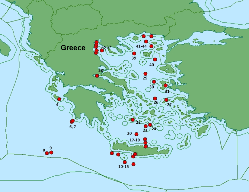 Greek Sample Site Map