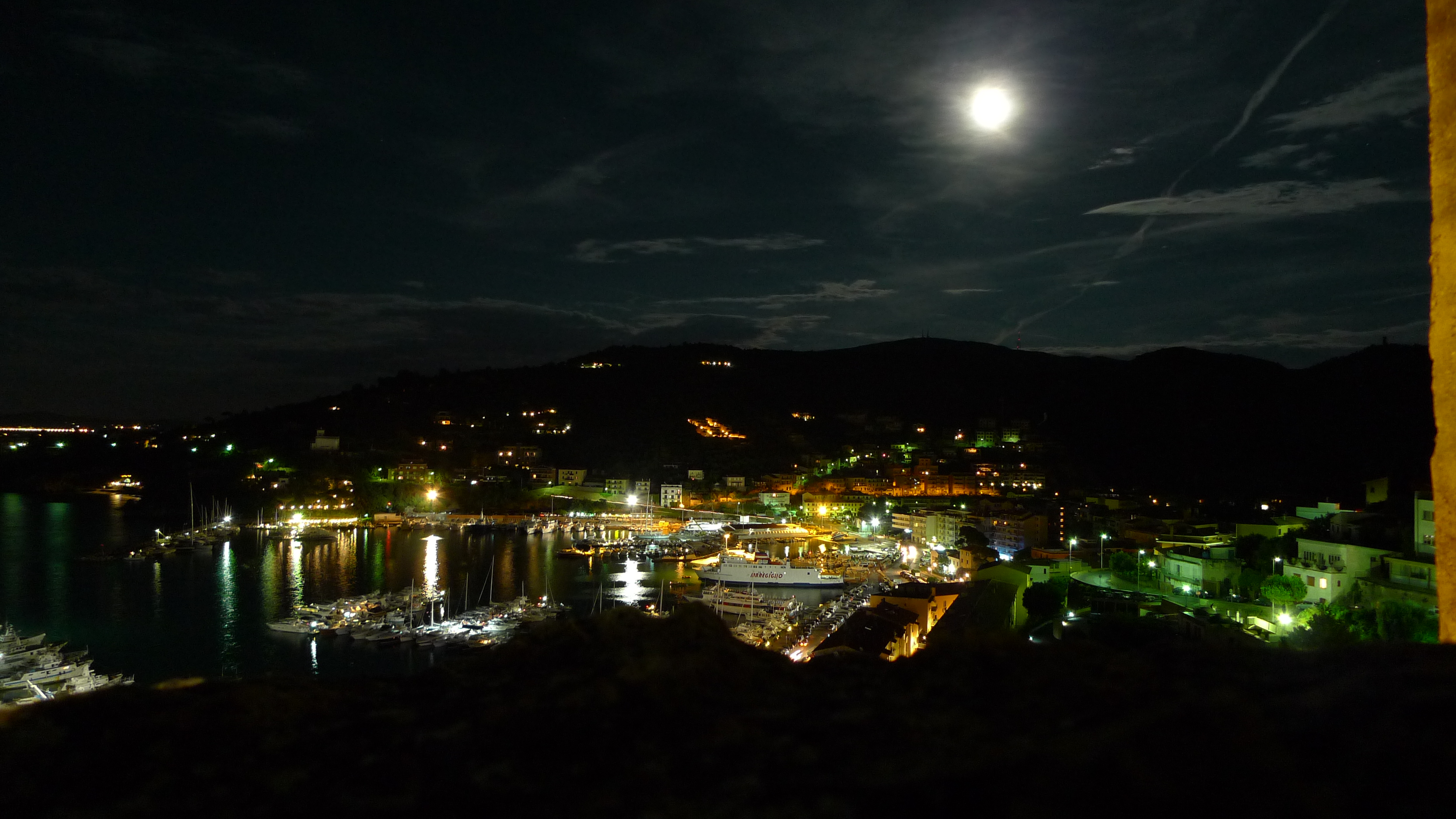 Porto Santo Stefano At Night
