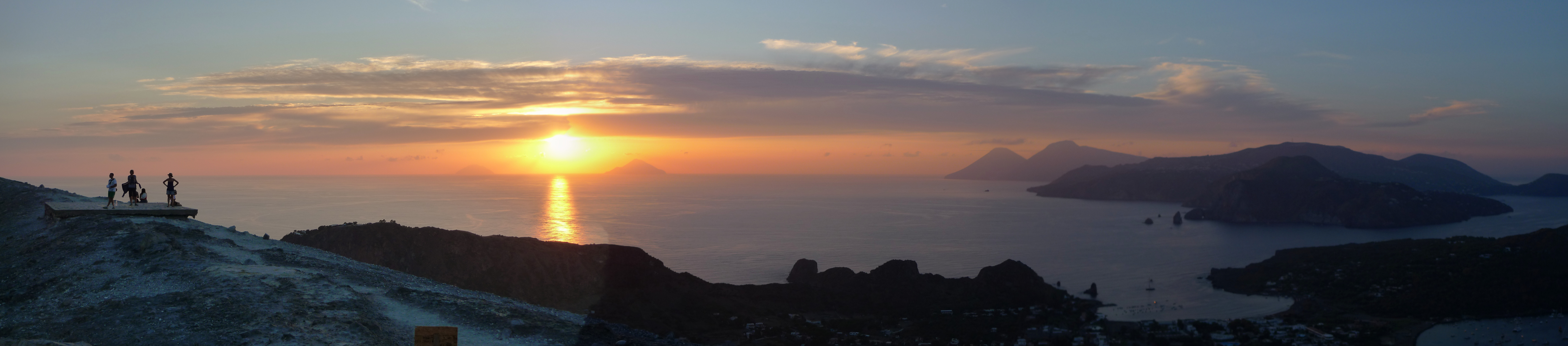 View Of Vulcano Island